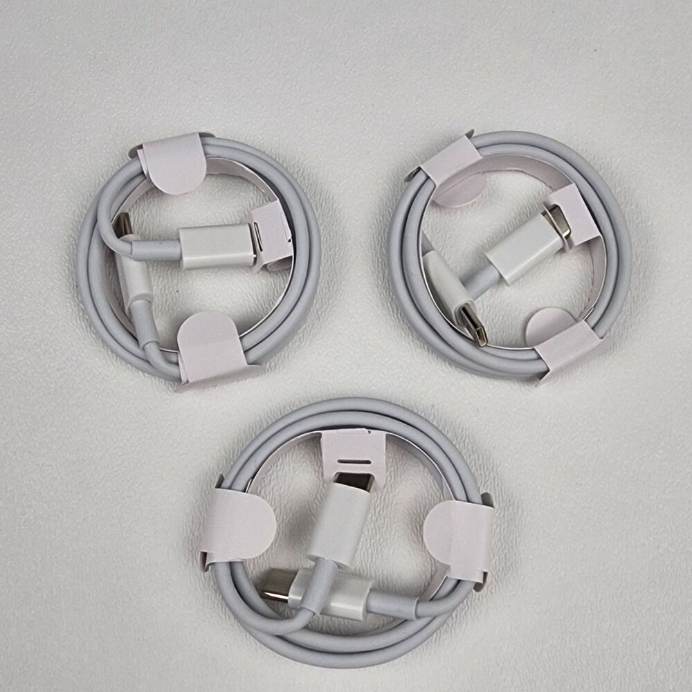 3 PACK - USB-C to USB-C Charging Cables – 3ft – Fast Charging – Generic